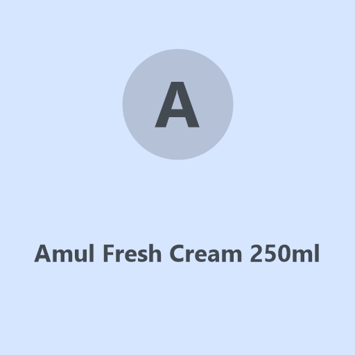 Amul Fresh Cream 250ml