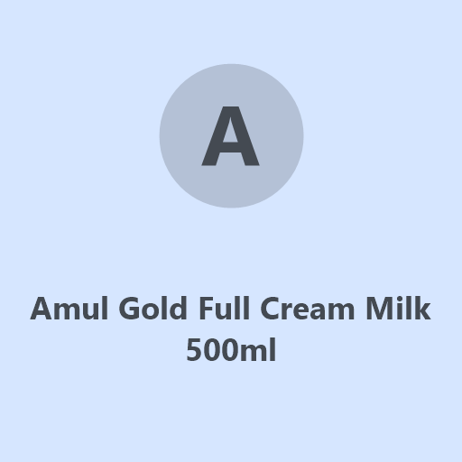 Amul Gold Full Cream Milk 500ml