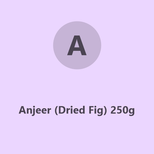 Anjeer (Dried Fig) 250g
