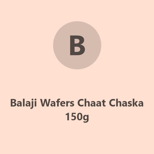 Balaji Wafers Chaat Chaska 150g