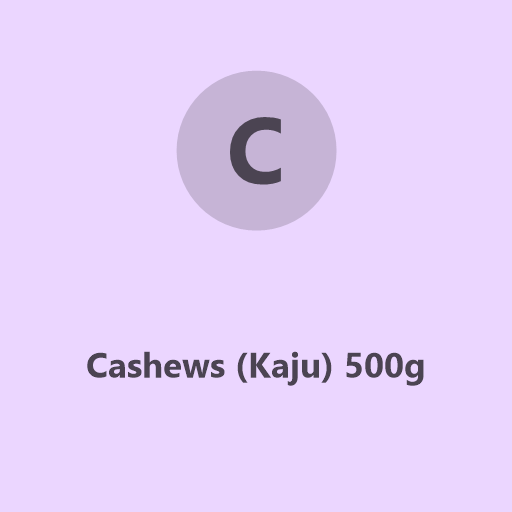 Cashews (Kaju) 500g