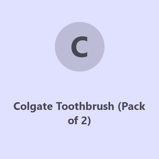 Colgate Toothbrush (Pack of 2)