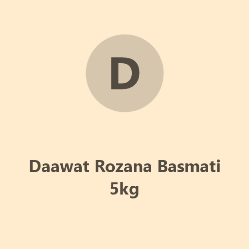 Daawat Rozana Basmati 5kg