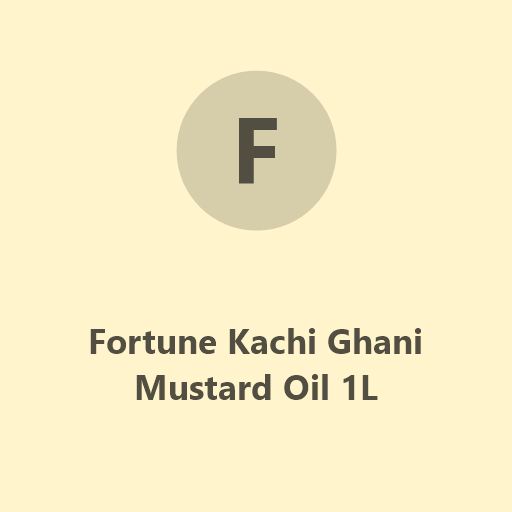 Fortune Kachi Ghani Mustard Oil 1L