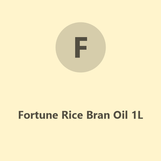 Fortune Rice Bran Oil 1L