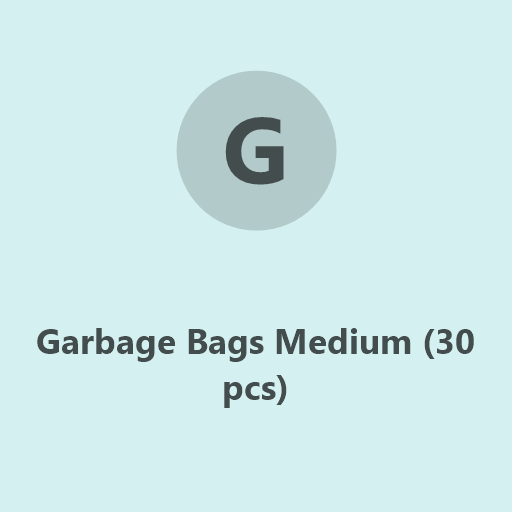 Garbage Bags Medium (30 pcs)