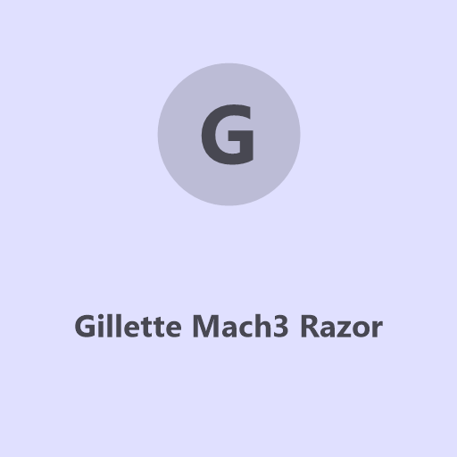 Gillette Mach3 Razor