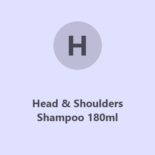 Head & Shoulders Shampoo 180ml