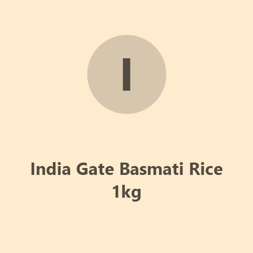 India Gate Basmati Rice 1kg