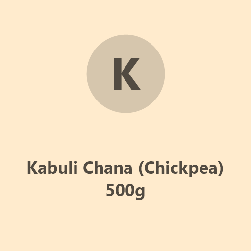 Kabuli Chana (Chickpea) 500g