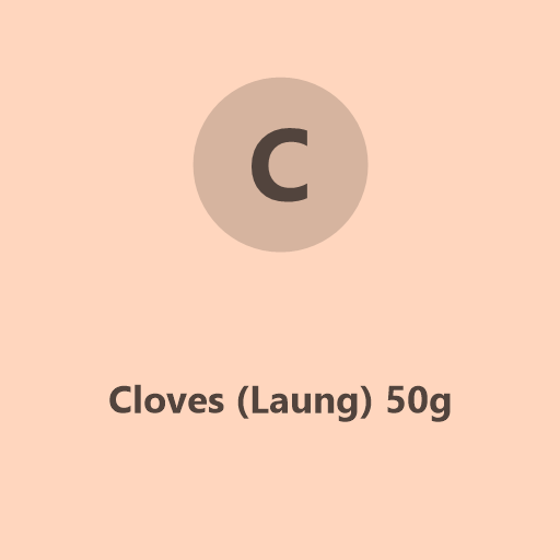 Cloves (Laung) 50g
