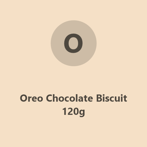 Oreo Chocolate Biscuit 120g