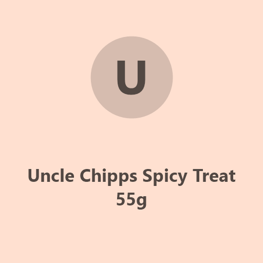 Uncle Chipps Spicy Treat 55g