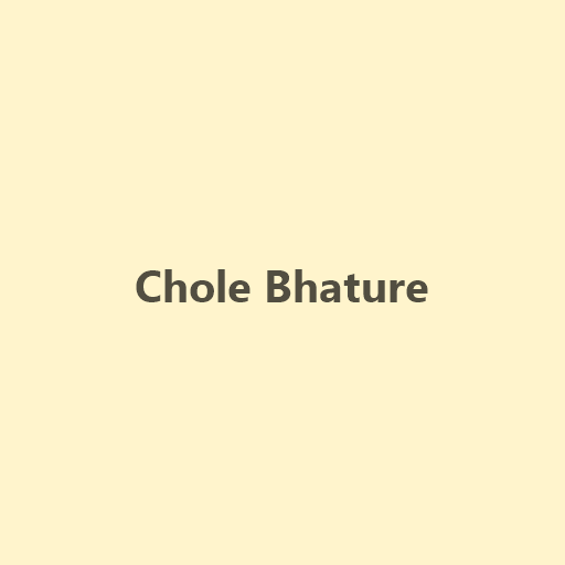 Chole Bhature