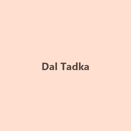 Dal Tadka