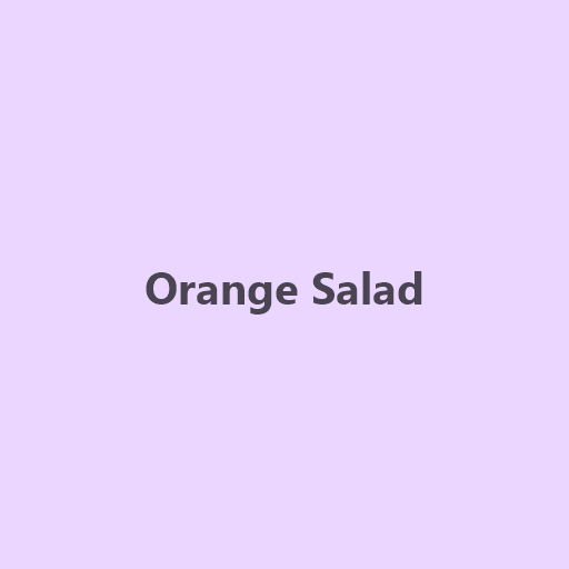 Orange Salad