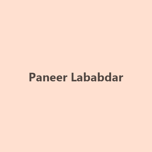 Paneer Lababdar