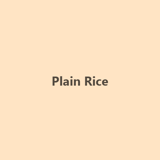 Plain Rice
