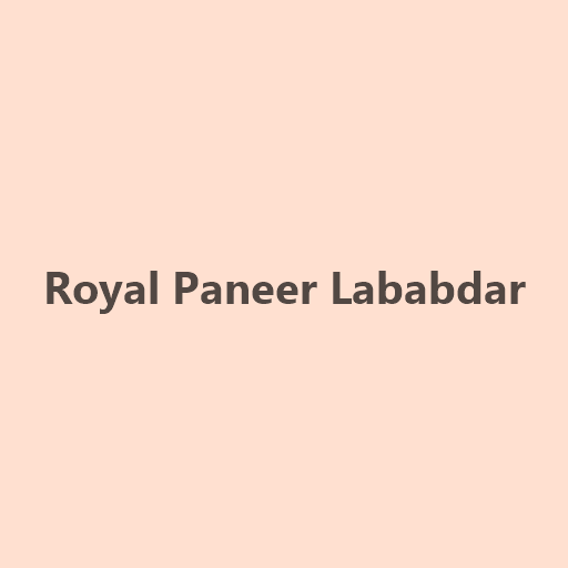 Royal Paneer Lababdar