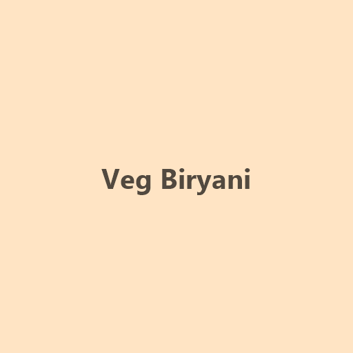 Veg Biryani